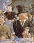 Edouard Manet Bock drinkers painting